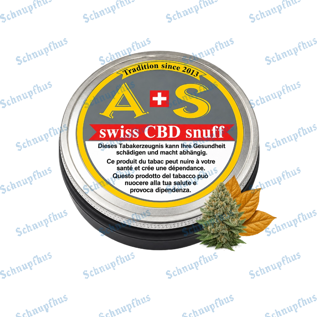 A+S swiss CBD snuff