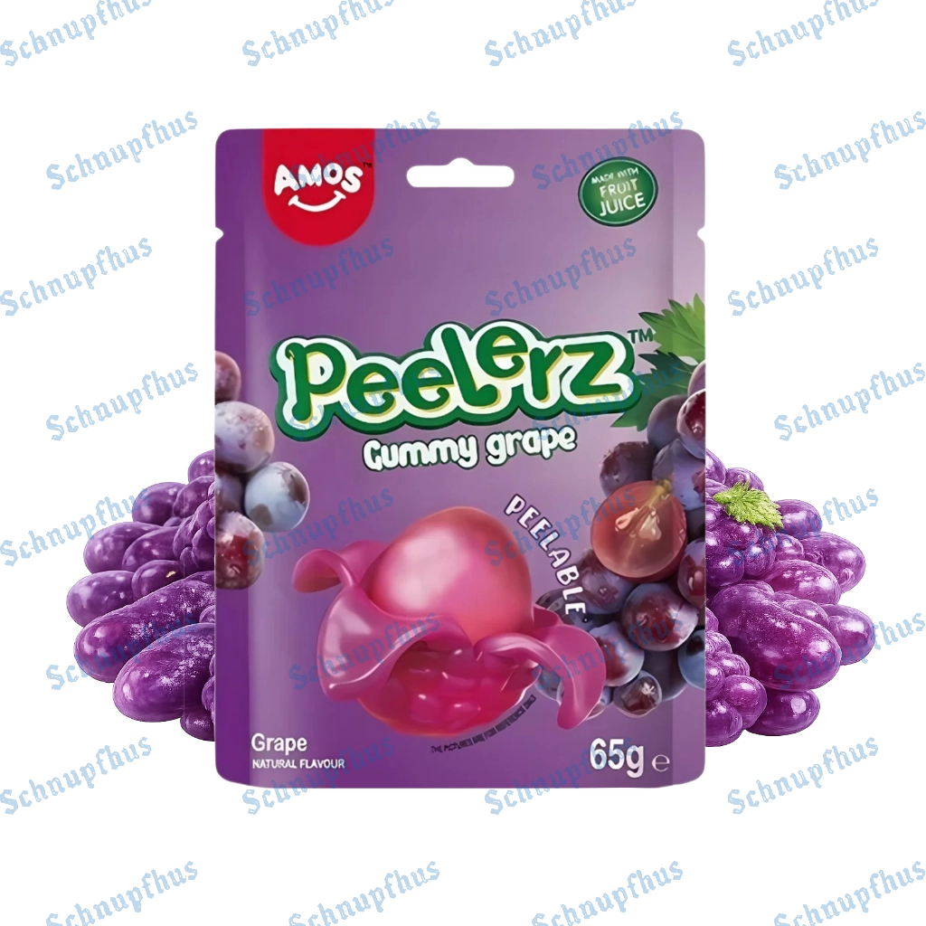Amos Peelerz Gummy Grape 65g