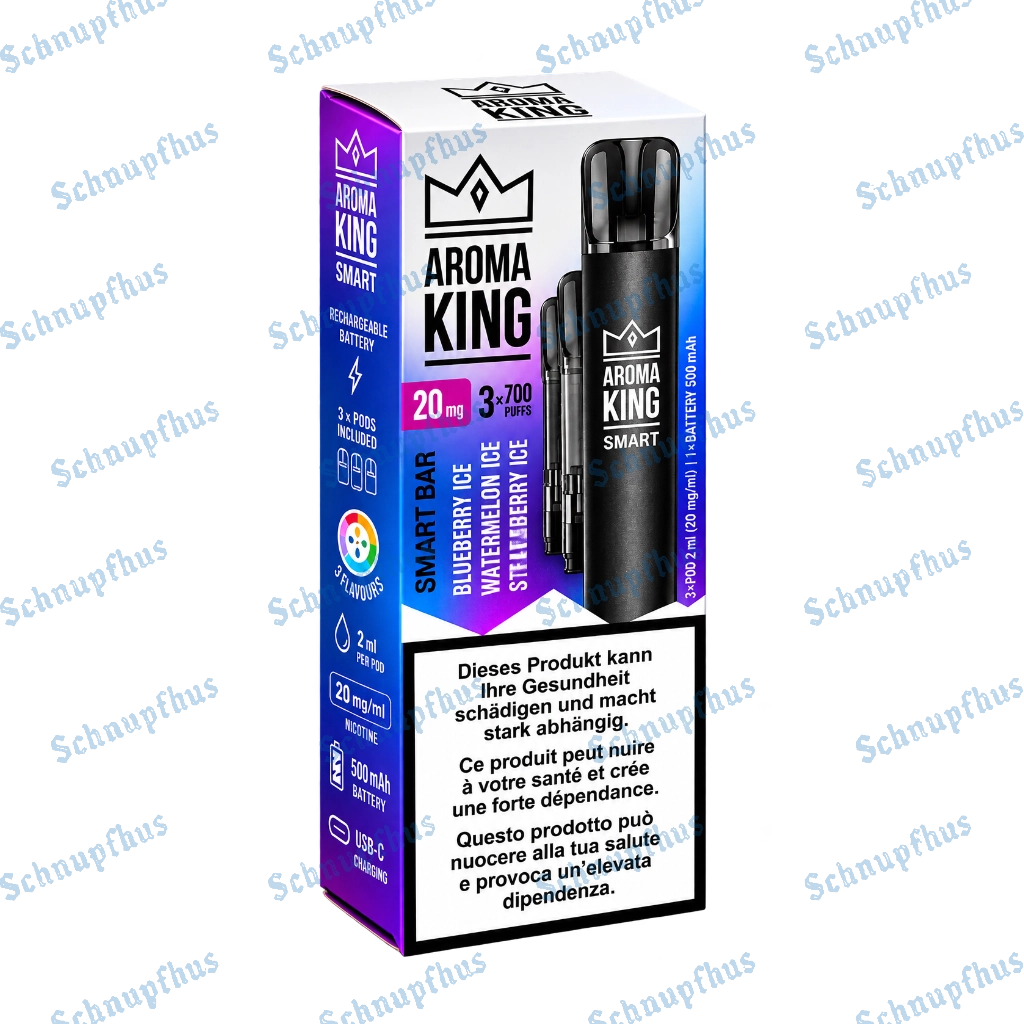 Aroma King SMART BAR | 3x 700 Puffs