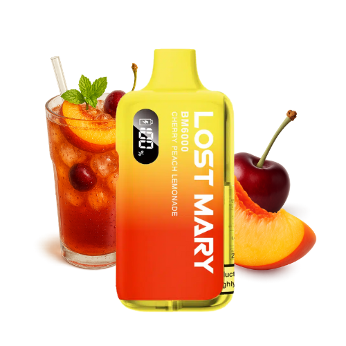 LOST MARY BM 6000 Vape Kit Cherry Peach Lemonade