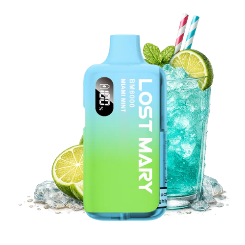 LOST MARY BM 6000 Vape Kit Miami Mint