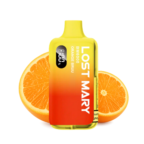 LOST MARY BM 6000 Vape Kit Orange Bruu