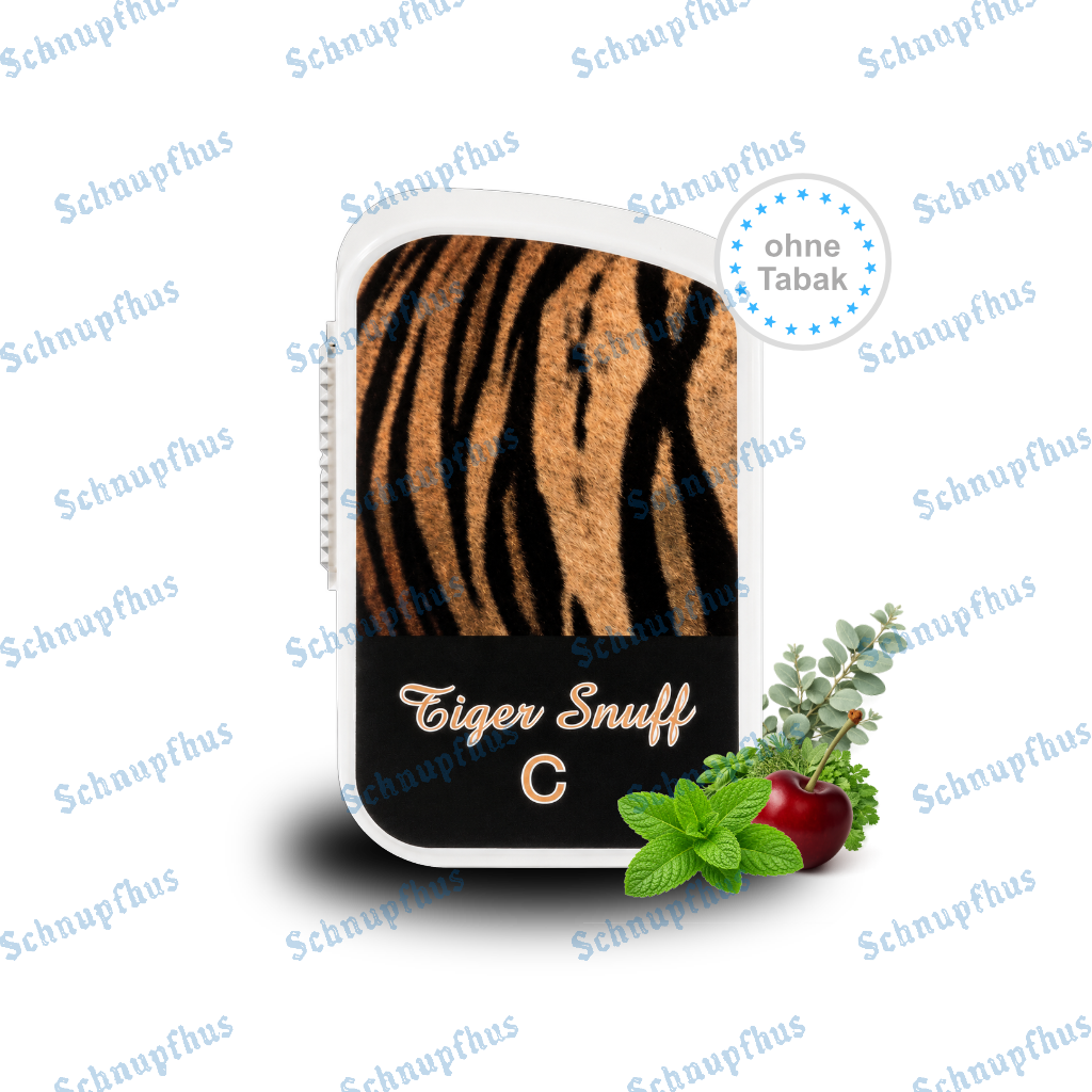 Bernard Tiger C Schnupfpulver, tabakfrei Snuff 10g