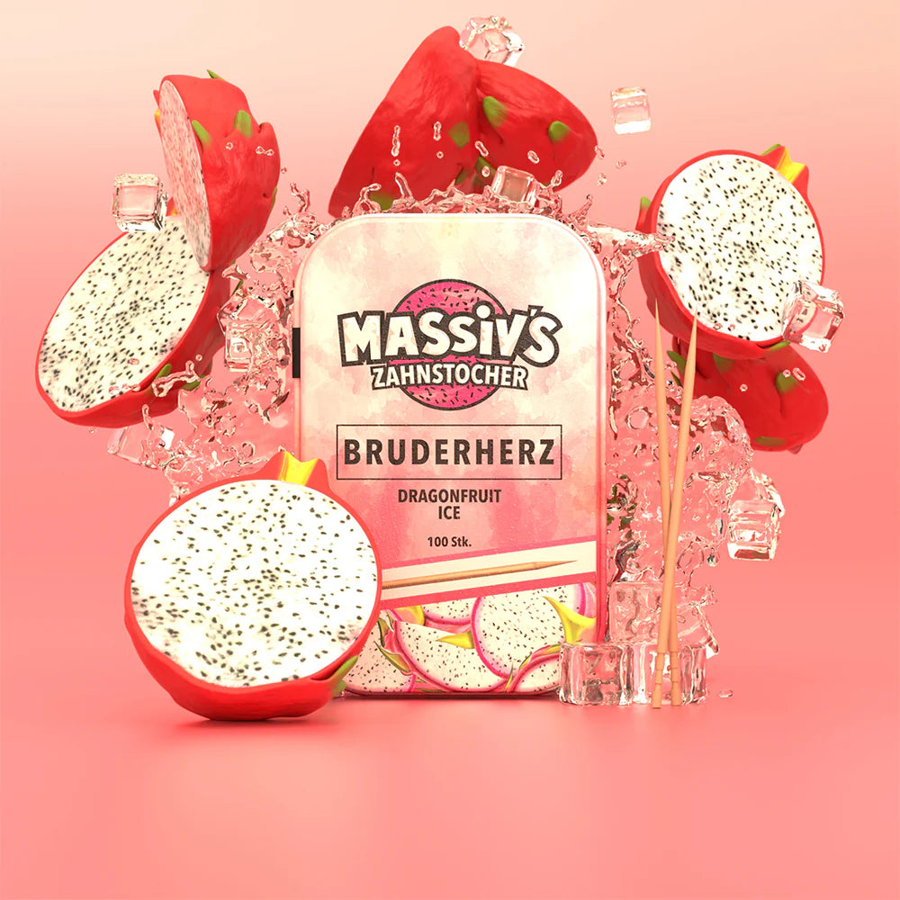 Massiv's Zahnstocher Bruderherz (Drachenfrucht Ice) Dose (100 Stk.)