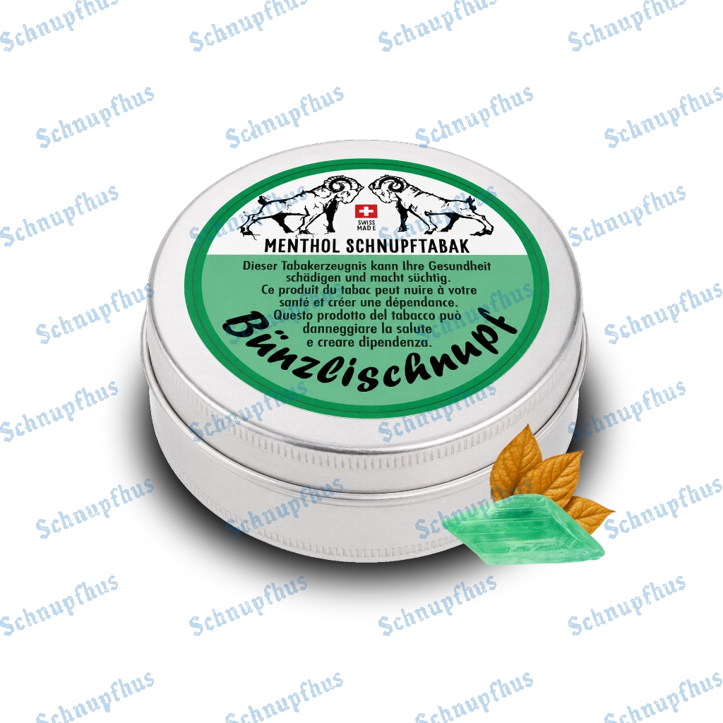 Bünzlischnupf Menthol 10g