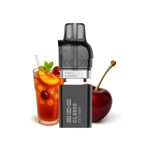 SKE Crystal CL6000 Pod Fizzy Cherry