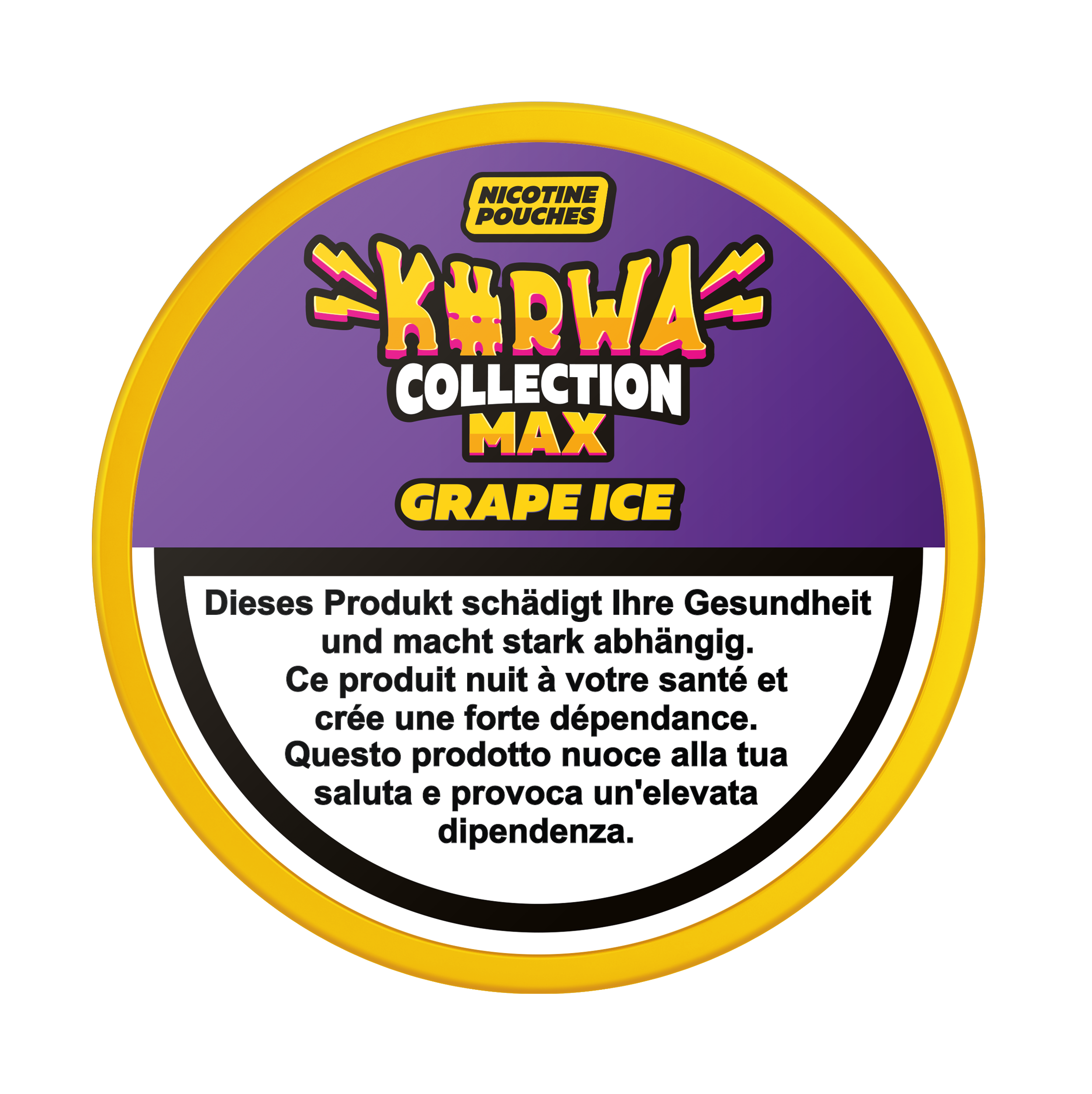 Kurwa Snus Collection MAX Grape Ice