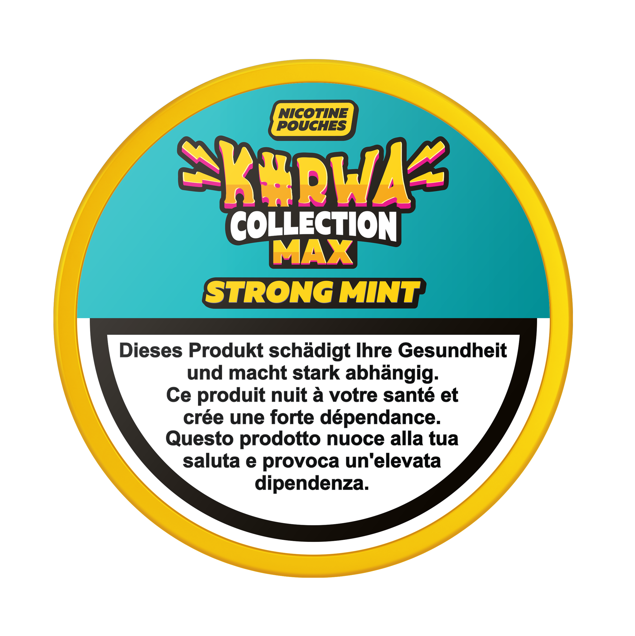 Kurwa Snus Collection MAX Strong Mint