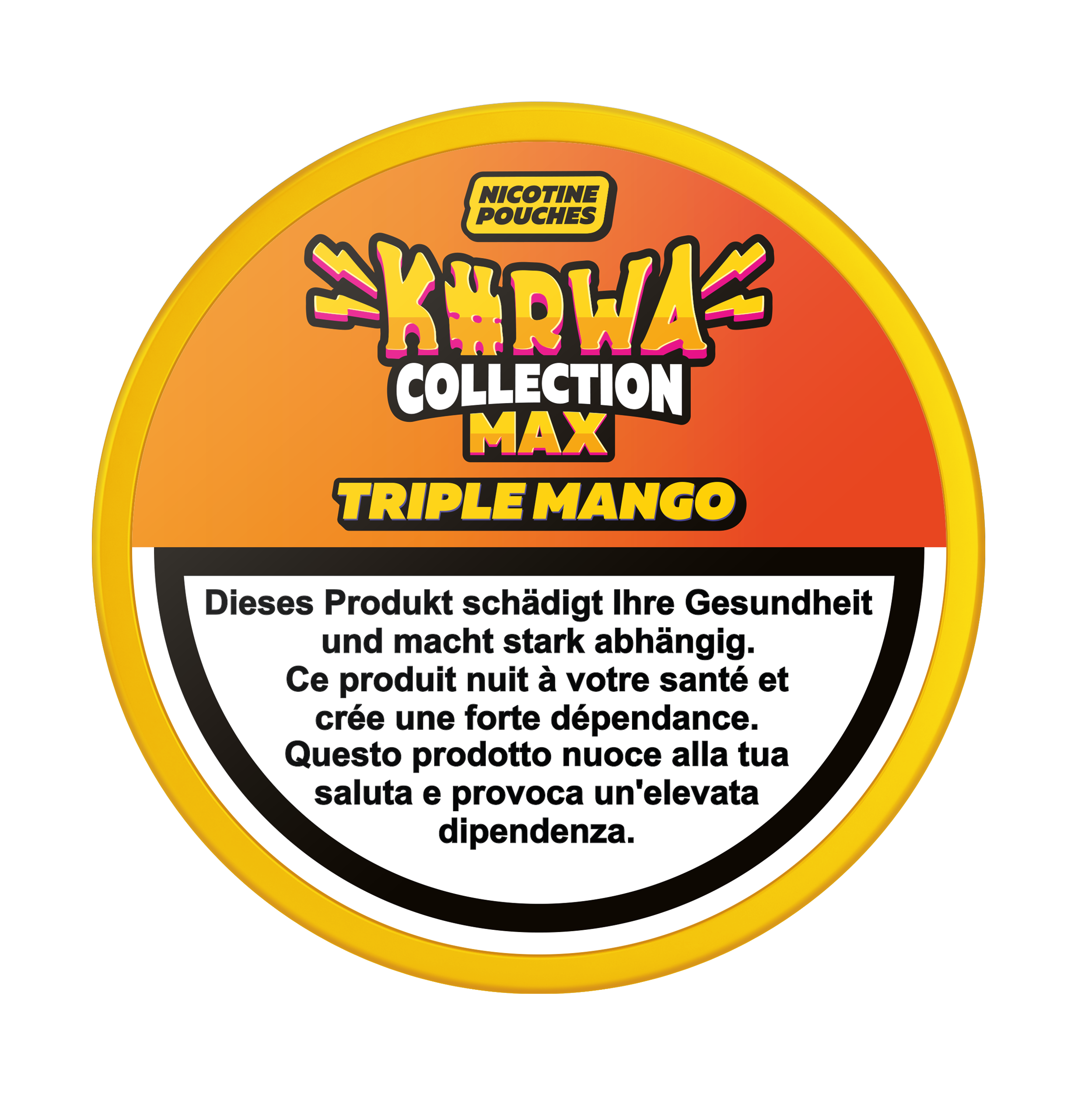 Kurwa Snus Collection MAX Triple Mango