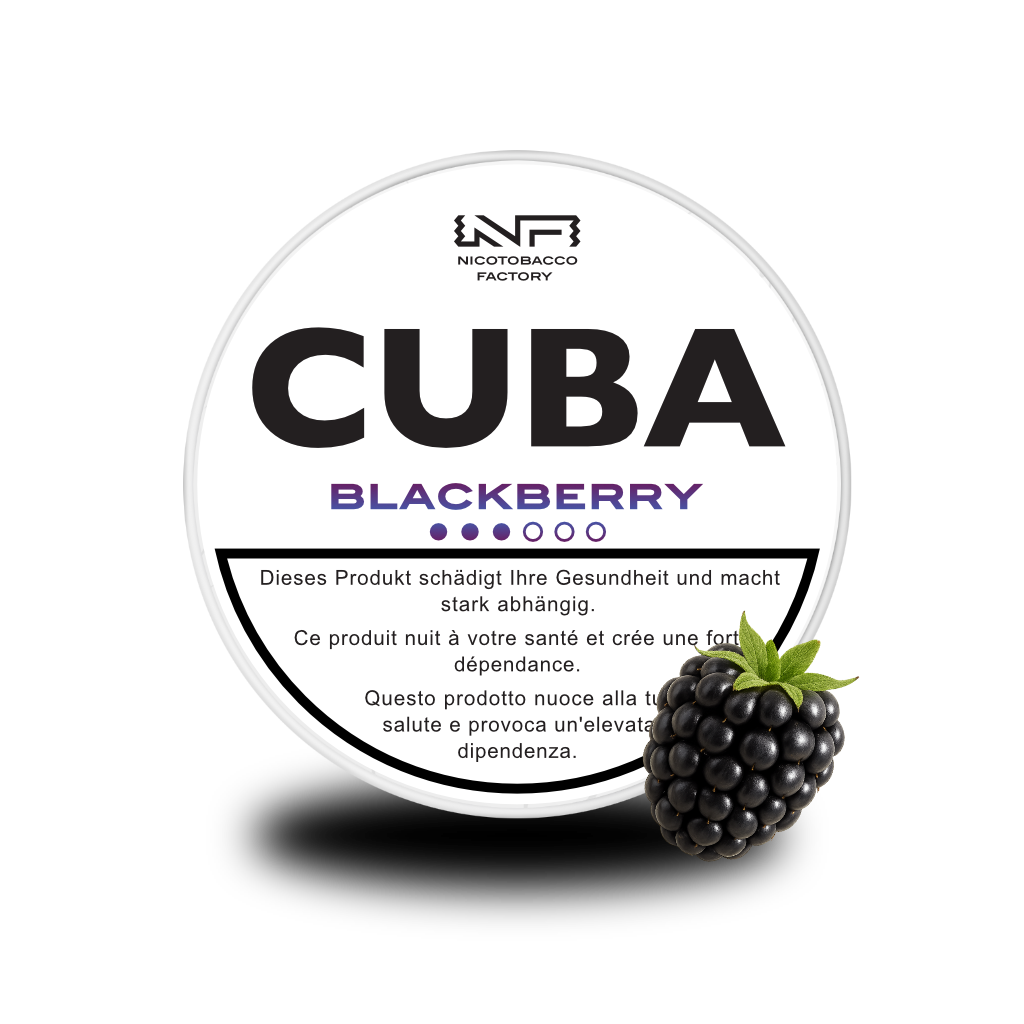 CUBA White Blackberry