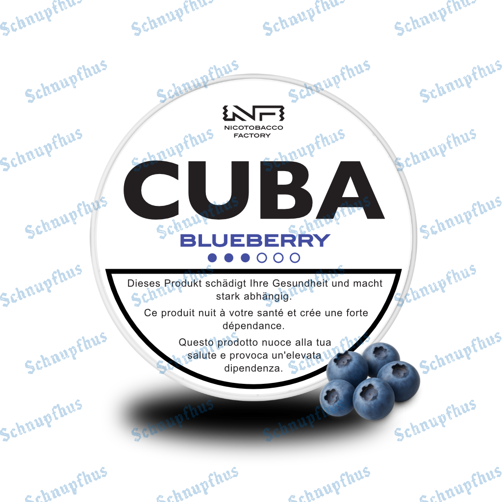 CUBA White Blueberry