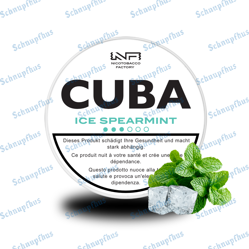 CUBA White Ice Spearmint