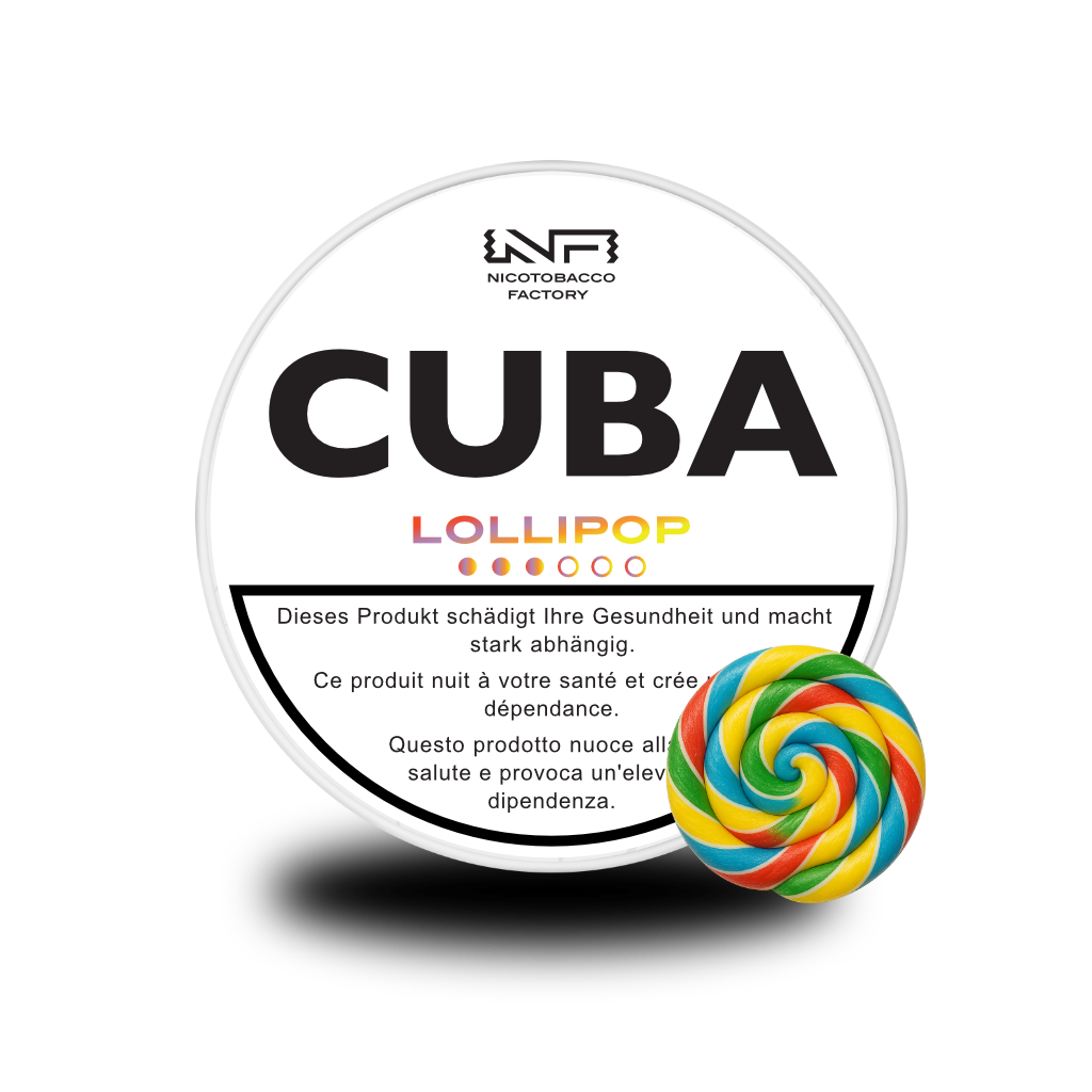 CUBA White Lollipop