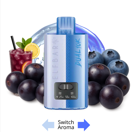 ELFBAR DUAL 10K Vape Kit Blue Edition