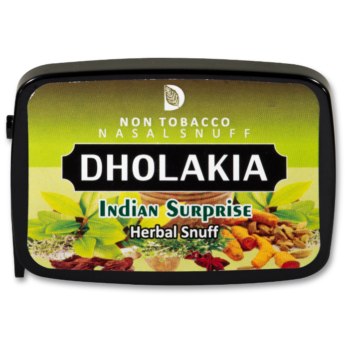 Dholakia Herbal Indian Suprise, tabakfrei Snuff 9g