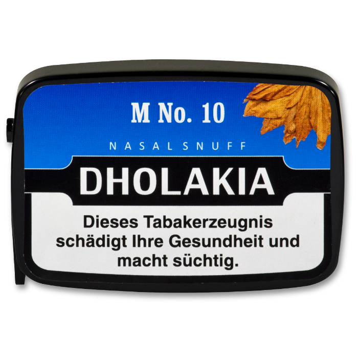 Dholakia Herbal M No. 10, tabakfrei Snuff 9g