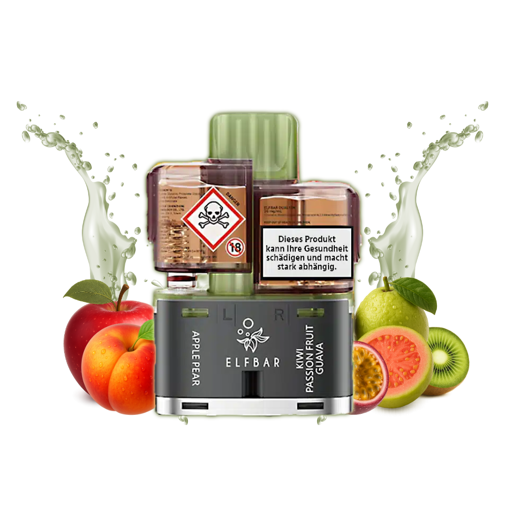 ELFBAR DUAL 10K Vape Pod Fruity Edition