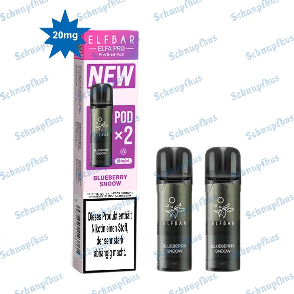ELFBAR ELFA Pro Pods 2 Stück Blueberry Snoow