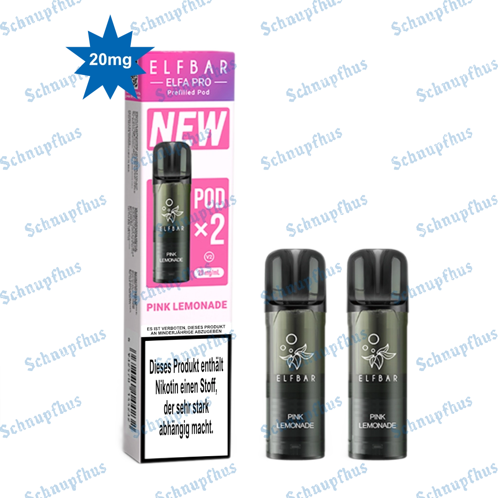 ELFBAR ELFA Pro Pods 2 Stück Pink Lemonade