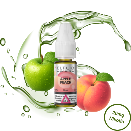 Elfbar - Elfliq Nikotinsalz Apple Peach (20mg/ml)