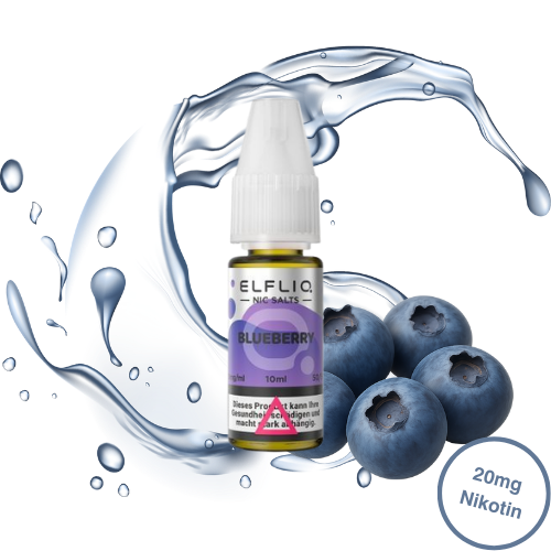 Elfbar - Elfliq Nikotinsalz Blueberry (20mg/ml)