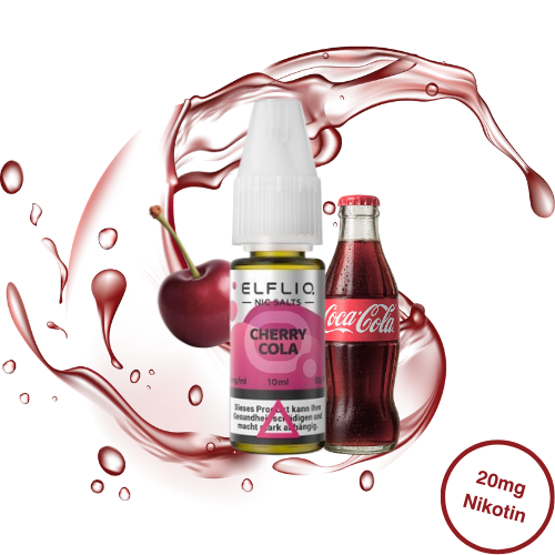 Elfbar - Elfliq Nikotinsalz Cherry Cola (20mg/ml)