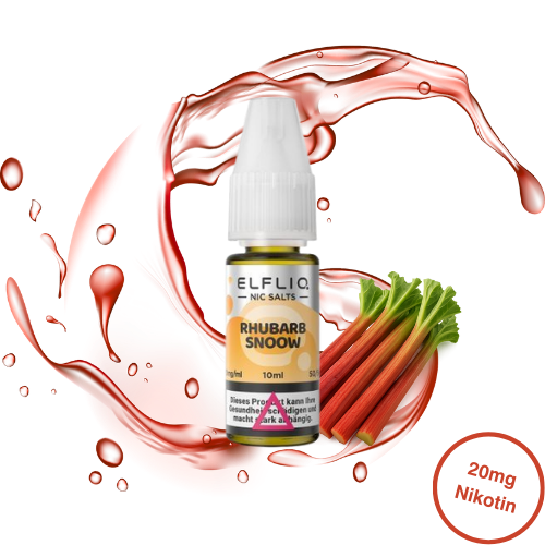 Elfbar - Elfliq Nikotinsalz Rhubard Snoow (20mg/ml)