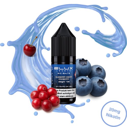 Elux Nic Salt Blueberry Cherry Cranberry (20 mg/ml)