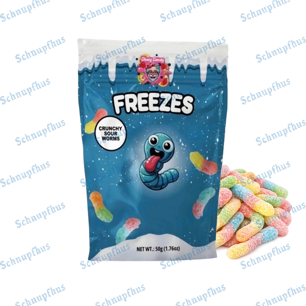 Freezes Crunchy Sour Worms 50g