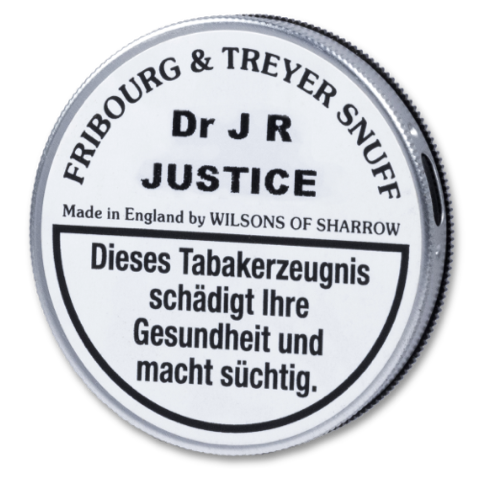 Fribourg & Treyer Dr J R Justice Snuff Schnupftabak 5g