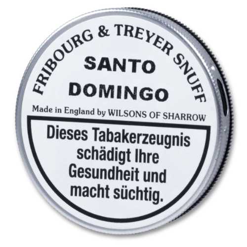 Fribourg & Treyer Santo Domingo Snuff Schnupftabak 5g Tap Tin