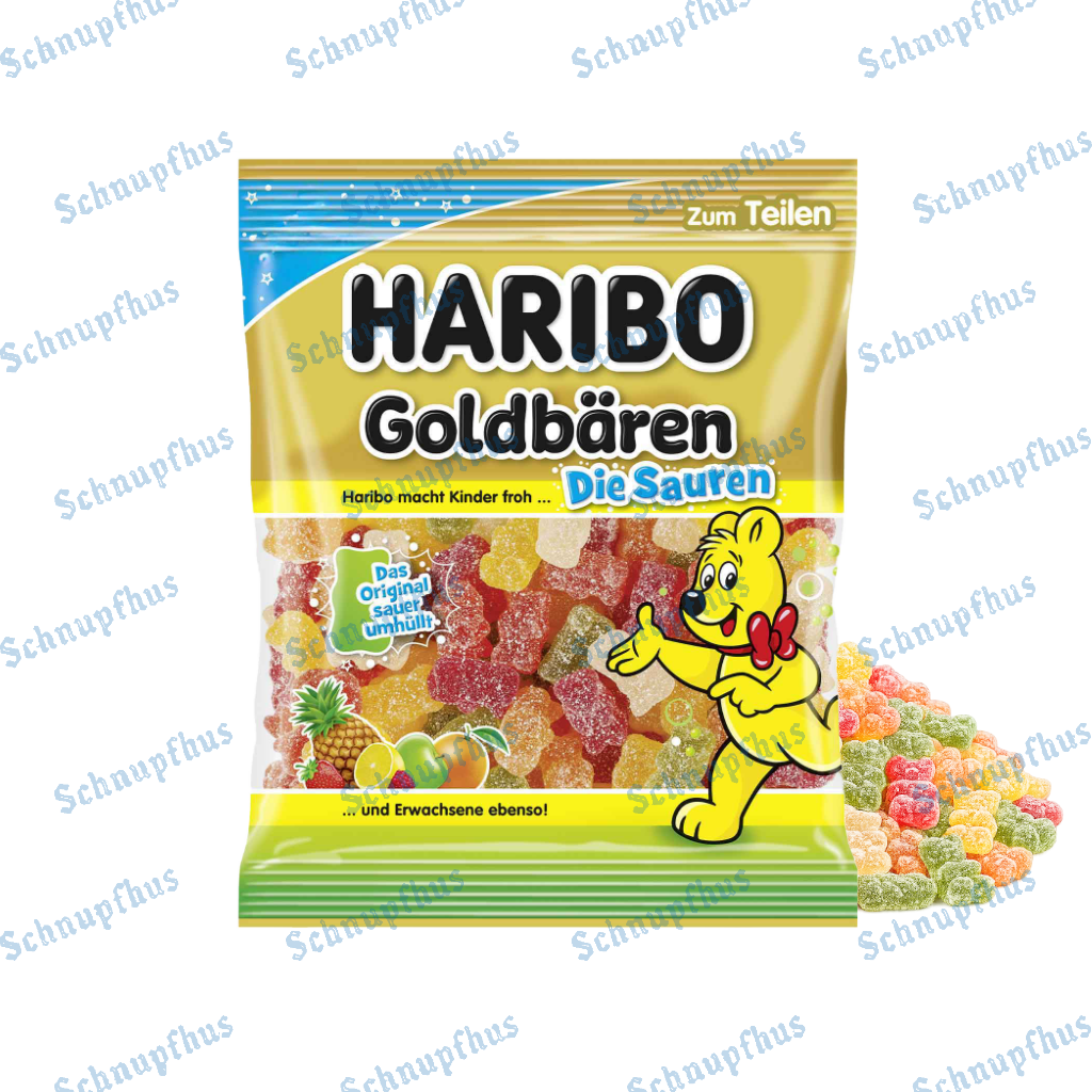Haribo Saure Goldbären Beutel 175g