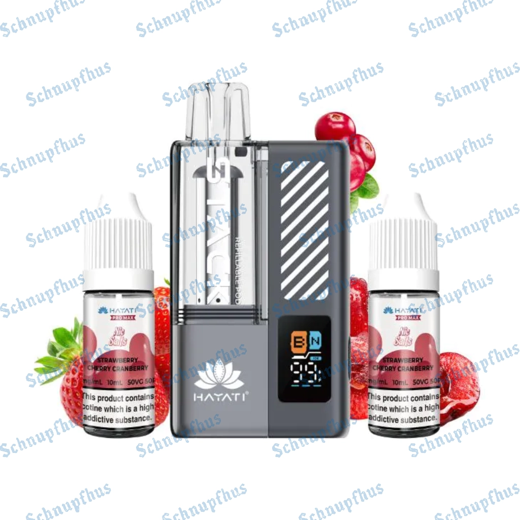 Hayati Stack Elite Kit | Strawberry Cherry Cranberry - 20mg