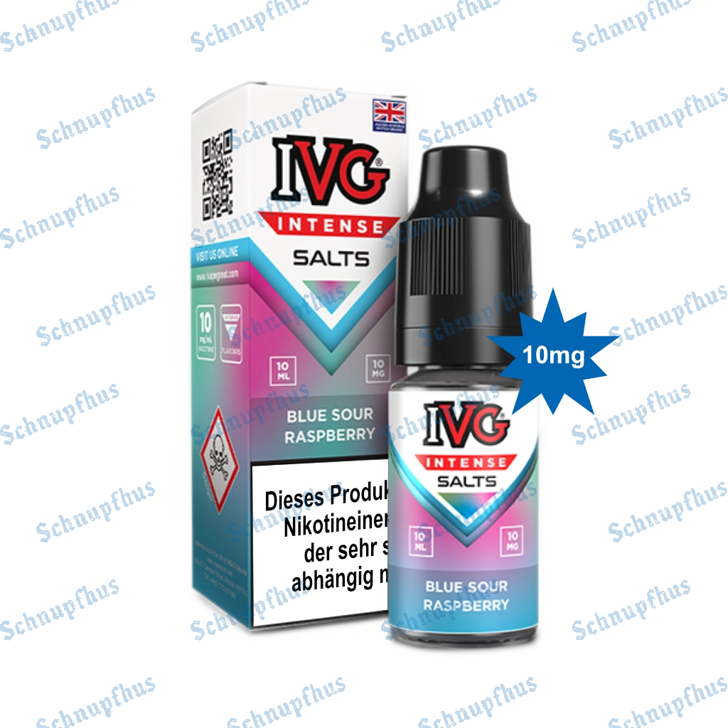 IVG Intense Nic Salts (10mg) 10ml Blue Sour Raspberry