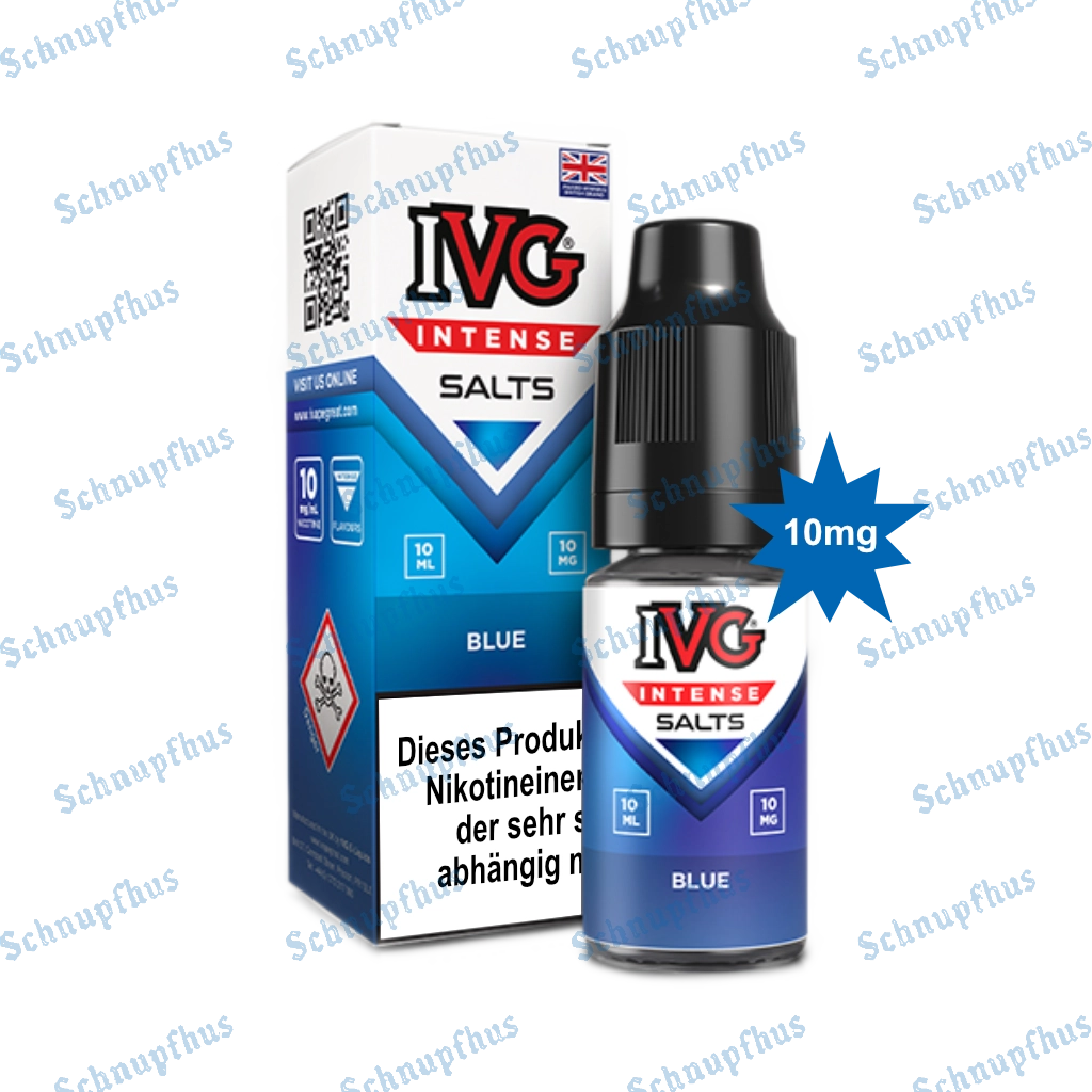 IVG Intense Nic Salts (10mg) 10ml Blue