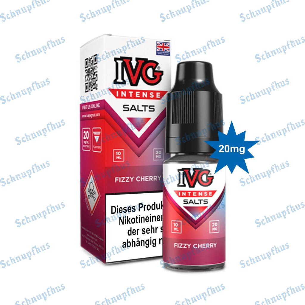 IVG Intense Nic Salts (20mg) 10ml Fizzy Cherry