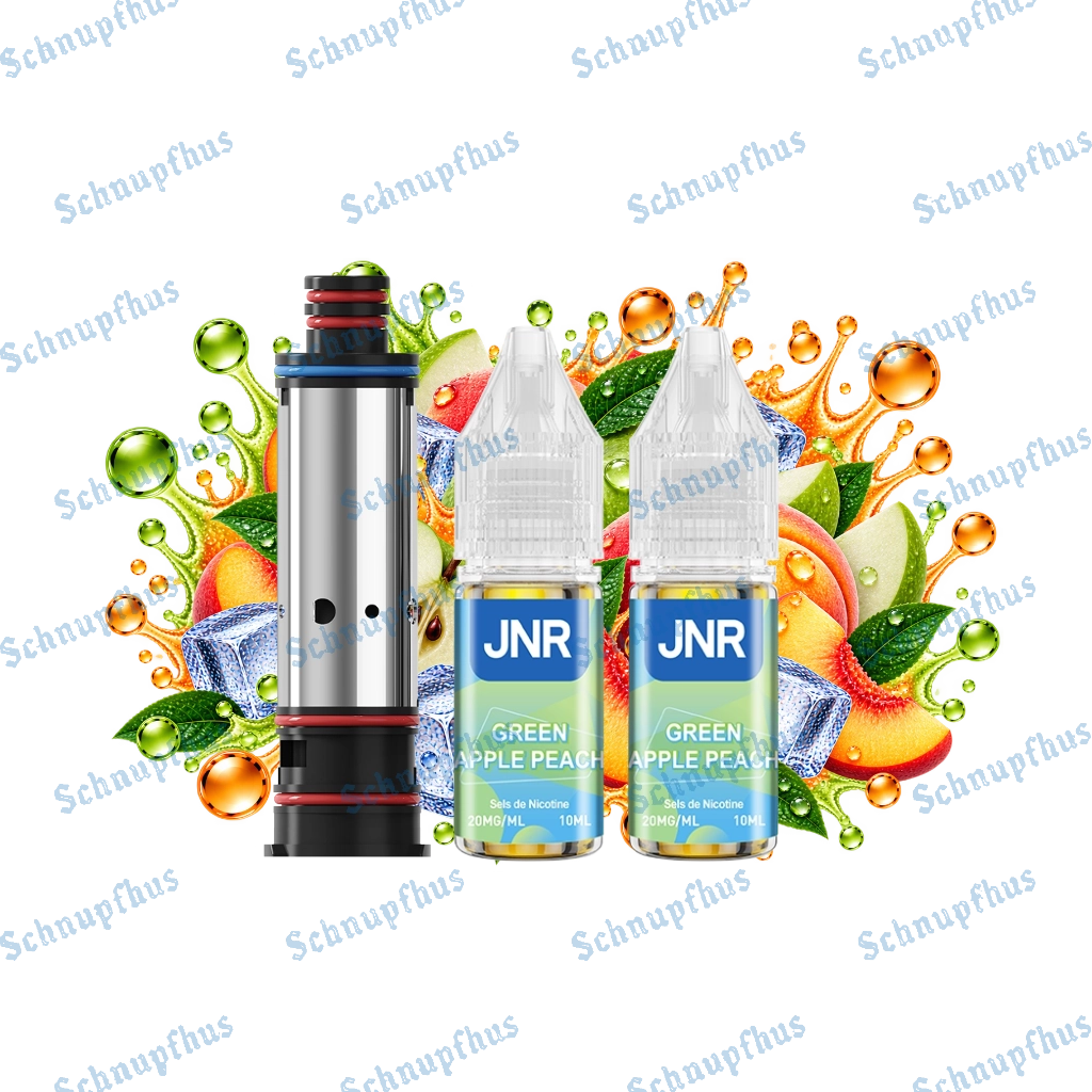JNR Falcon Infinity Pod | Green Apple Peach