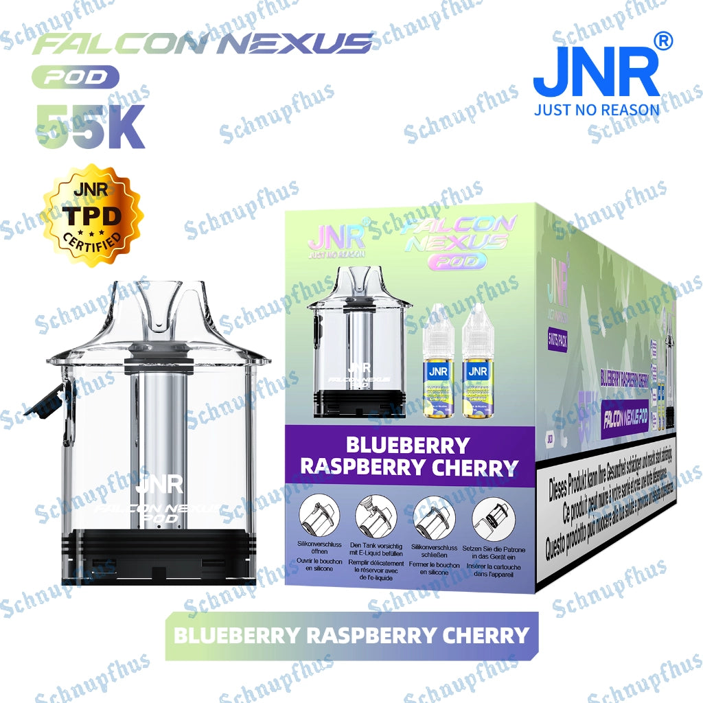 JNR Falcon Nexus Pod Blueberry Raspberry Cherry