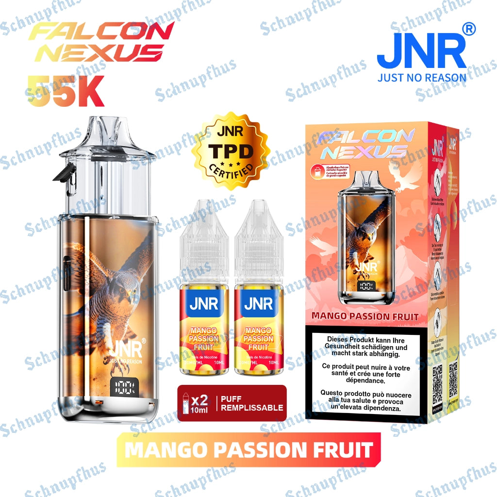 JNR Falcon Nexus Starter Kit Mango Passion Fruit