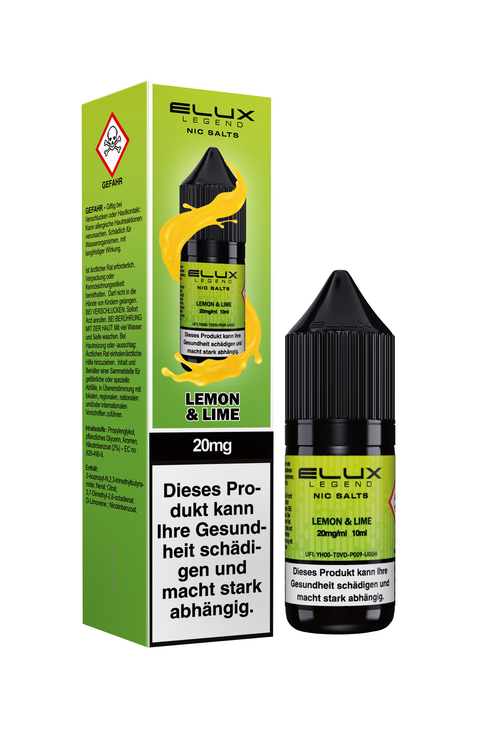 Elux Nic Salt Lemon Lime (20 mg/ml)
