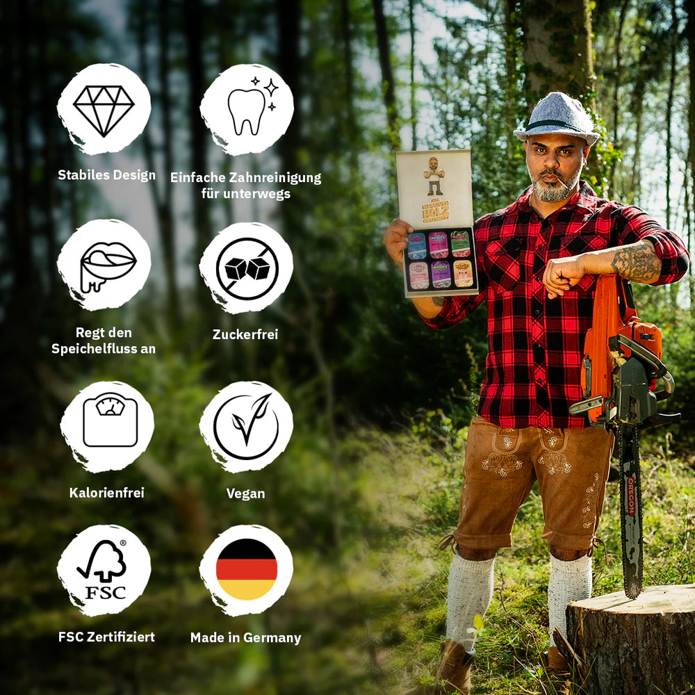 Massiv's Zahnstocher BIG M (Pfirsich Ice) Dose (100 Stk.)