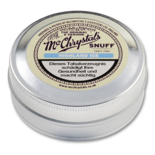 Mc Chrystal's Highland Ice Snuff 8.75g