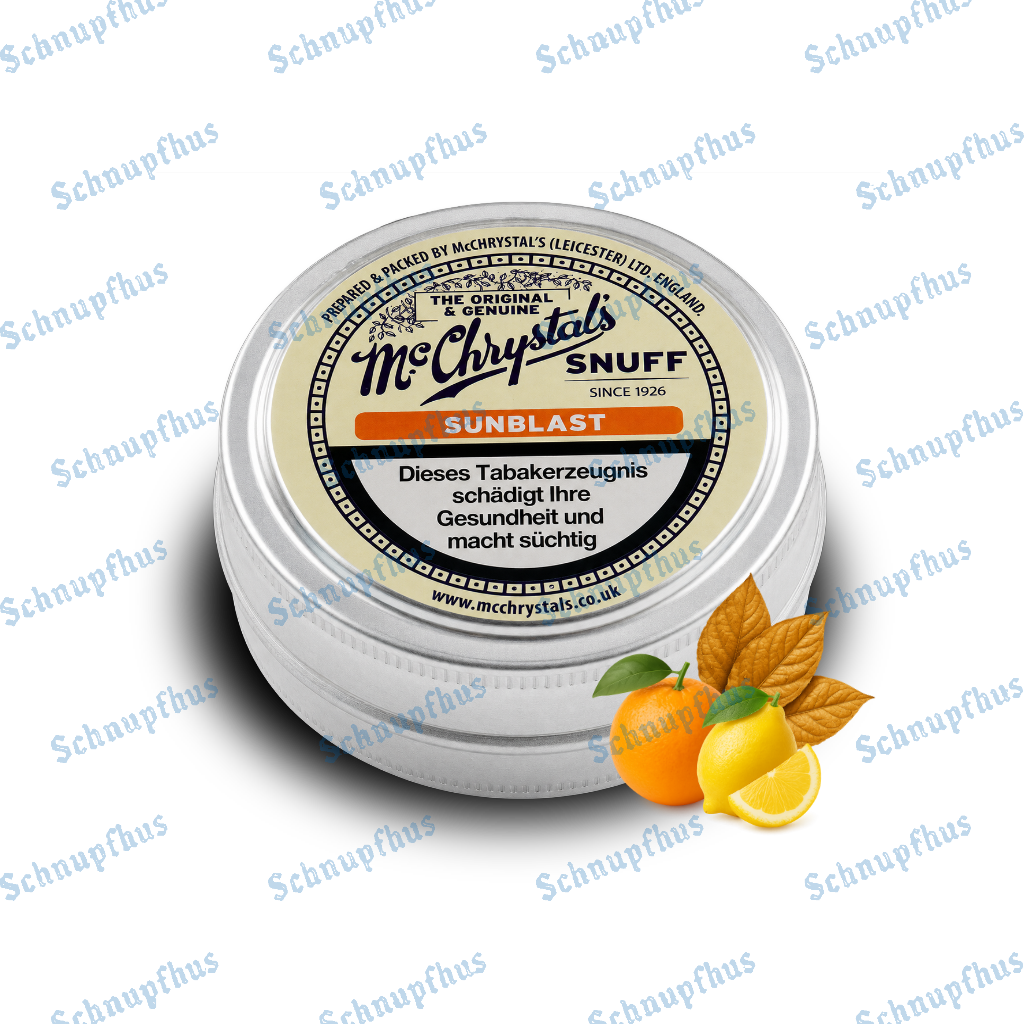 Mc Chrystal's Sunblast Apricot Snuff 3.5g