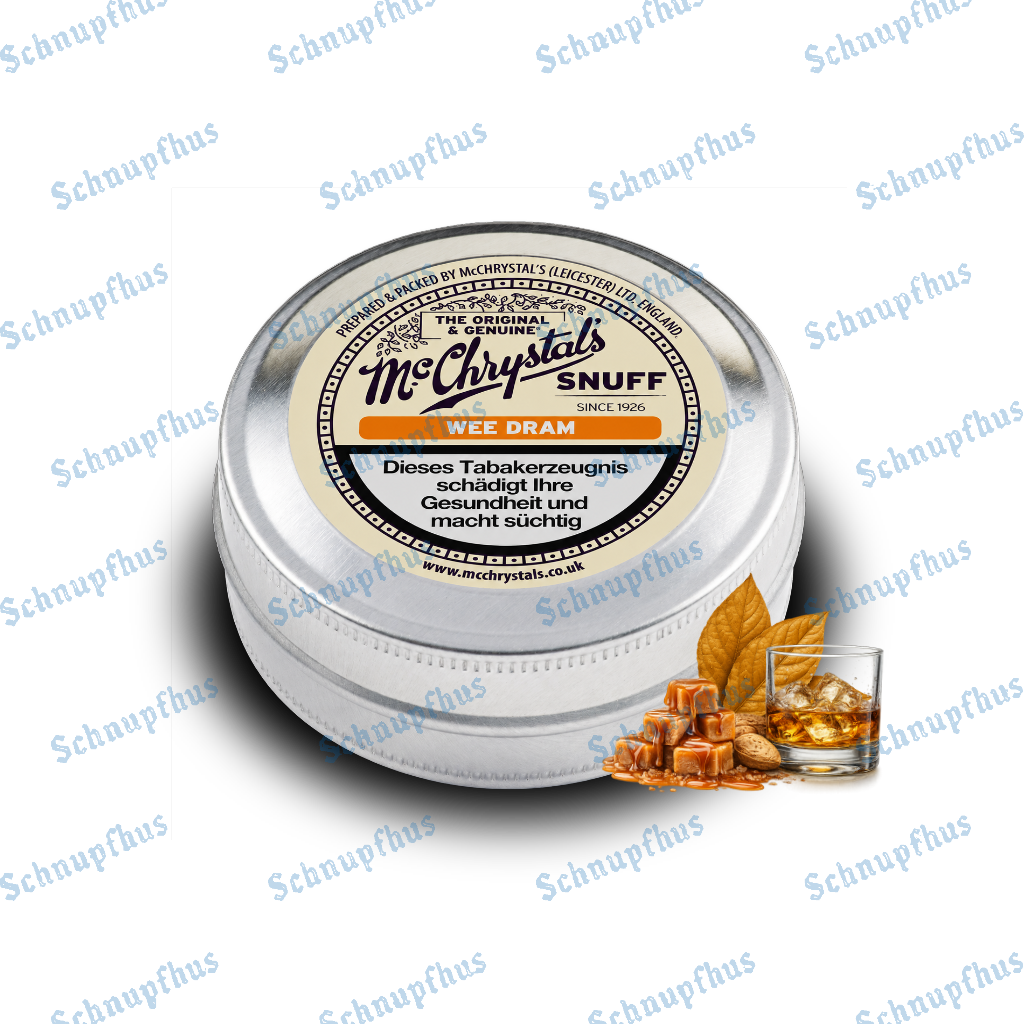 Mc Chrystal's Wee Dram (Whiskey) Snuff 8.75g