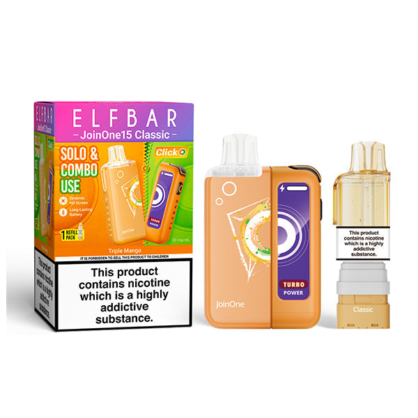 ELFBAR JOIN ONE 15 CLASSIC Starter Kit Triple Mango