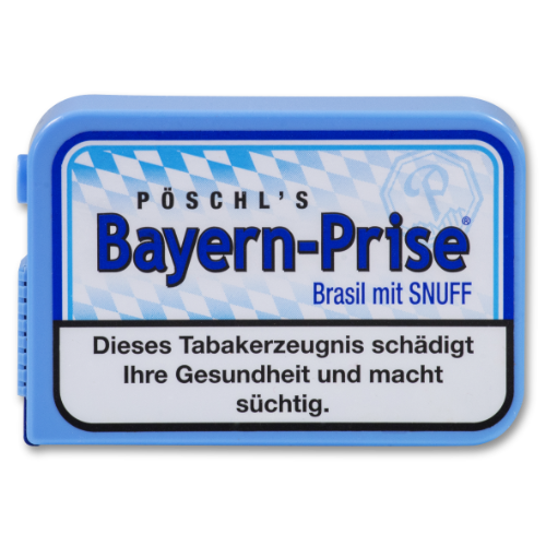 PÖSCHL Bayern Prise Brasil mit Snuff Schnupftabak 10g