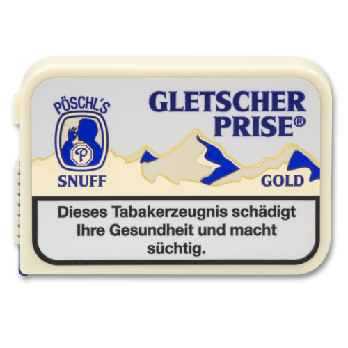 PÖSCHL Gletscherprise Gold Schnupftabak 10g
