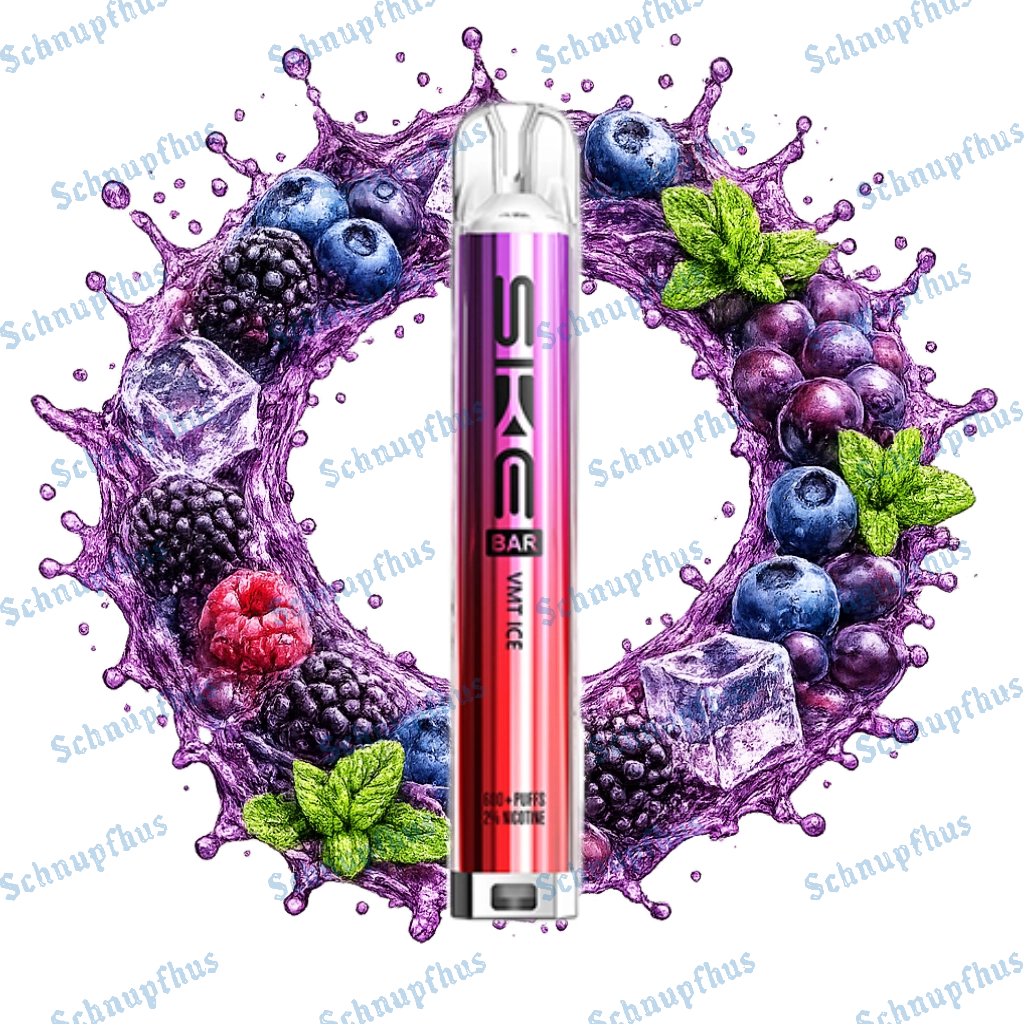 SKE Bar 600 20mg Prefilled Pod Kit VMT Ice