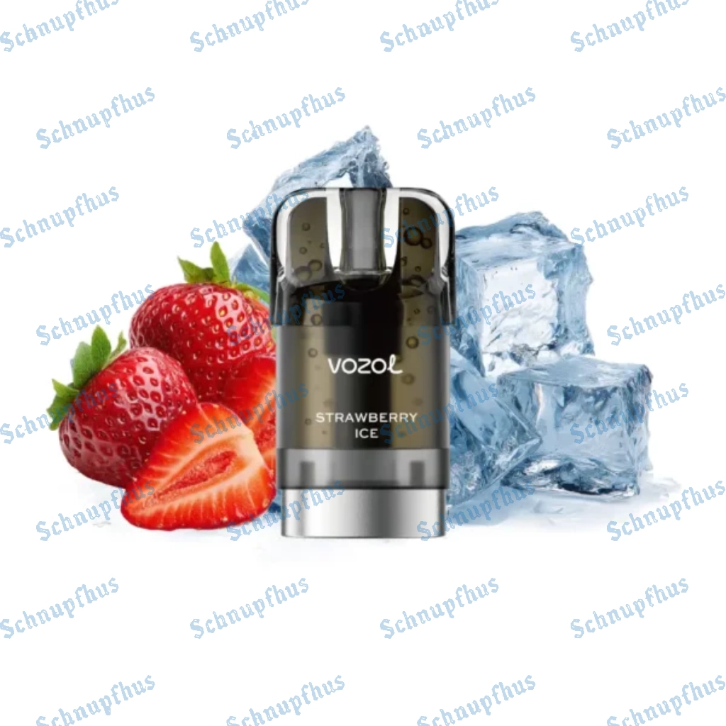 VOZOL SLEEK Pod | Strawberry Ice (ohne Nikotin)