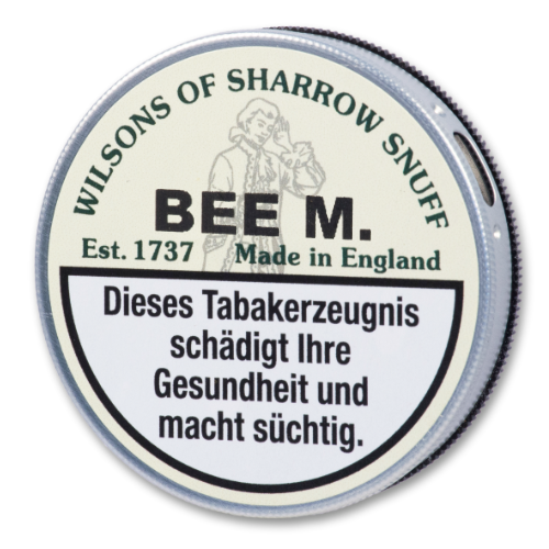 Wilsons Bee M. (Cool) Snuff Schnupftabak 5g Tap Tin